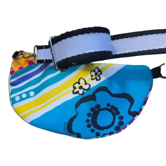 Brighton Crossbody Belt Bag Grafitti Love New NWT Fanny Pack NEW graphic - Picture 2 of 2